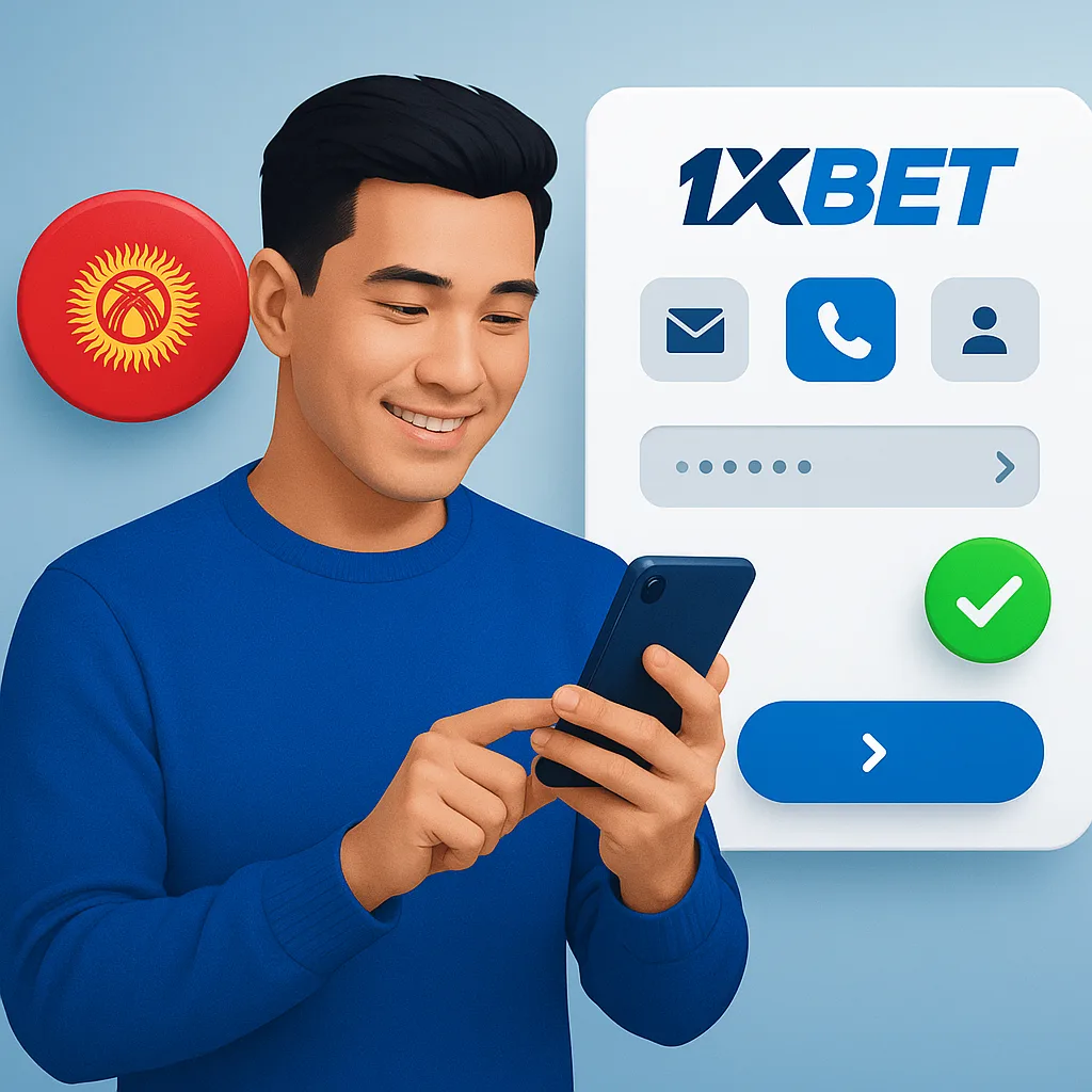 1xBet Создать аккаунт в Кыргызстане ❯ Онлайн-регистрация за минуту ❯ 1xBet Зарегистроваться по телефону ❯ Быстрый доступ к ставкам