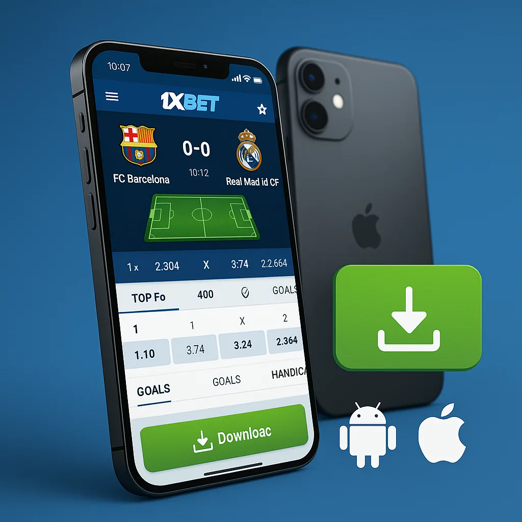 1xBet APP для Кыргызстана ❯ Скачать мобильное приложение ❯ 1xBet APP для Android и iOS ❯ Удобные ставки с телефона